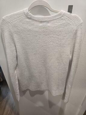 Old Navy Soft White Crewneck Sweater